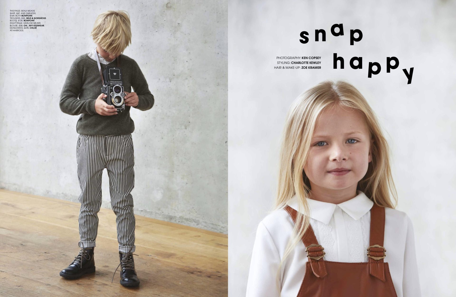 Little London – kids fashion styling by Charlotte Kewley