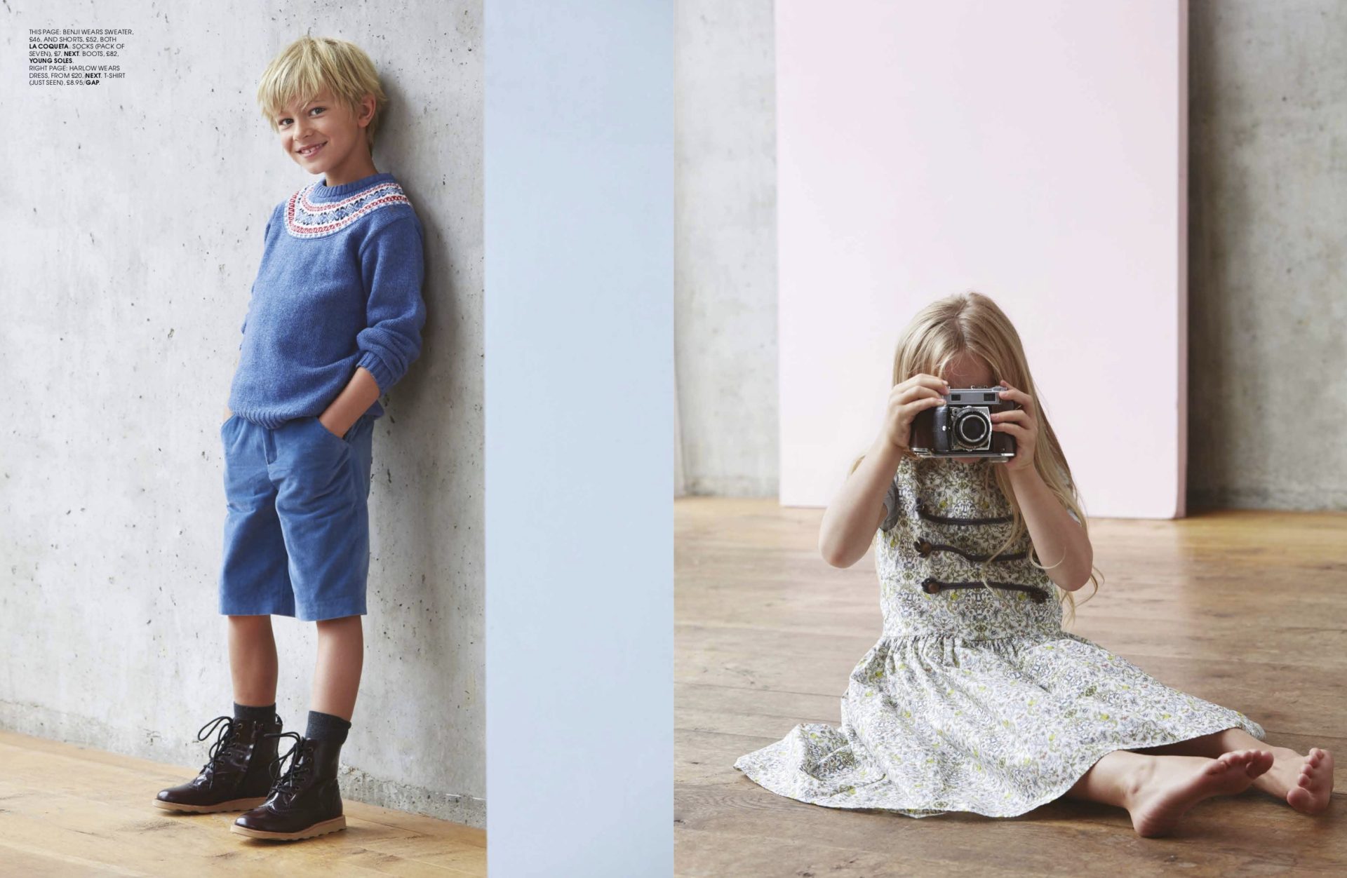 Little London – kids fashion styling by Charlotte Kewley